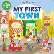 Load image into Gallery viewer, My First Places: My First Town: A flap book