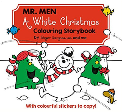 Mr Men White Christmas Colouring Bk - BookMarket