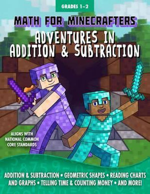 Math Minecrafters: Advs Addition & Subtraction - BookMarket