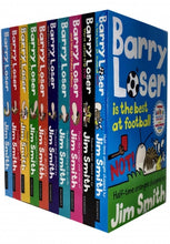 Load image into Gallery viewer, Barry Loser Collection Jim Smith 10 Books Set (I am not a Loser, I am still not a Loser, I am so over being a Loser, I am sort of a Loser, Barry Loser and the holiday of doom, Barry Loser and the Case - BookMarket