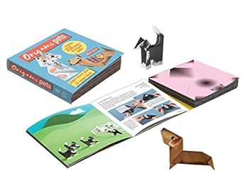 Origami Pets: Paper+64 Pg Book