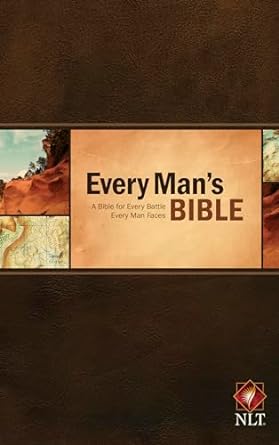 Every Man's Bible: New Living Translation (Hardcover, Every Man’s Series) – Study Bible for Men with Study Notes