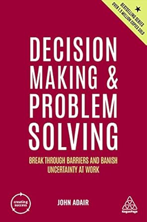 Cs2022: Decision Making & Problem Solving