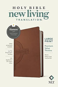 Nlt Lp Premium Value Thinline Bible (Brown)