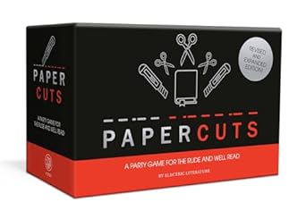 Papercuts: A Party Game for the Rude and Well-Read (only set)