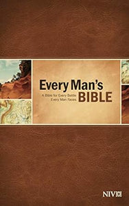Every Man's Bible NIV (Hardcover) – Study Bible for Men with Study Notes