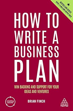 Cs2022: How To Write A Business Plan