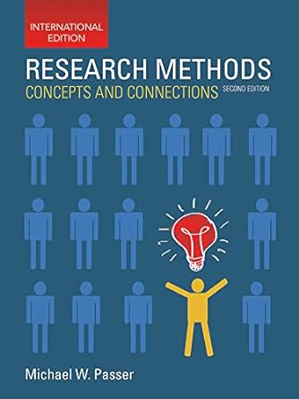 Research Methods. Concepts and Connections 2E (Only Copy)