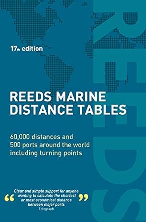 Reeds Marine Distance Tables 17E