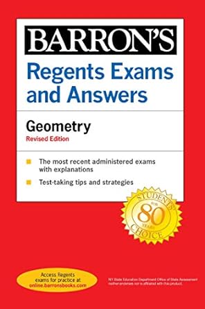 Regents Exams and Answers Geometry Revised Edition (Barron's Regents NY)