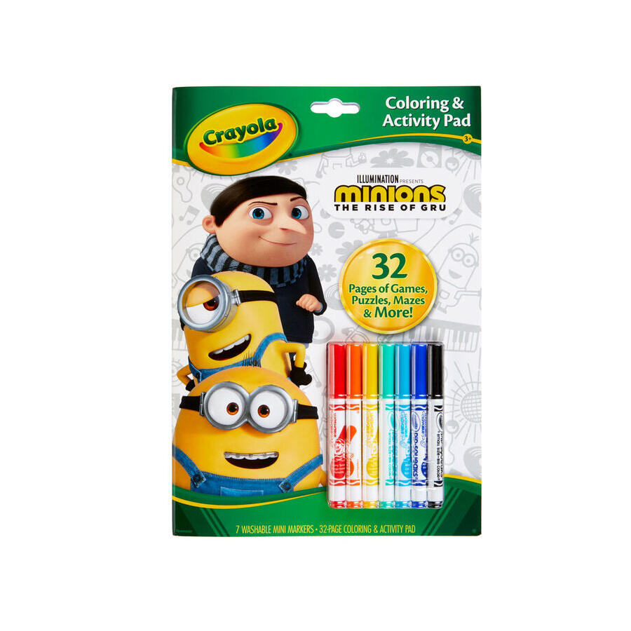 Coloring Activity Pad Minions 2