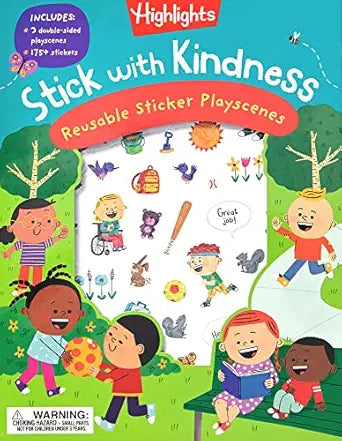 Stick Kindness Reusable Sticker Playscenes