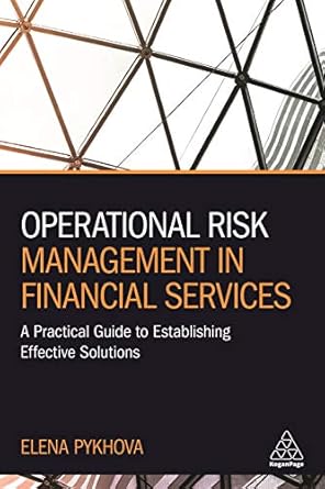 Operational Risk Management In Financial Services