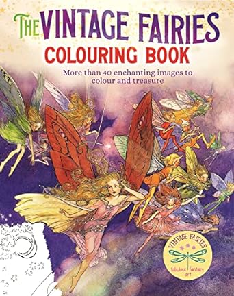 Vintage Fairies Colouring /P