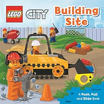 Lego Building Site Push Pull Slide Bk