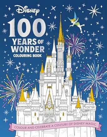 Disney 100 Years Wonder Colouring Bk