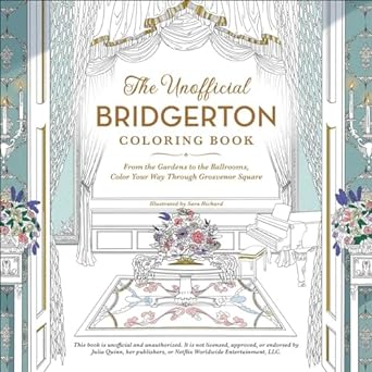 Unofficial Bridgerton Coloring Book