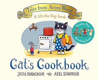 Acornwood Cat'S Cookbk Liftflap