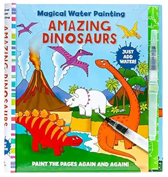 Magical Water Painting: Amazing Dinos