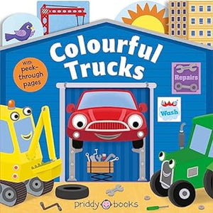 Tiny Tots Peep-Through Colourful Trucks