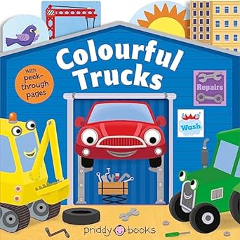Tiny Tots Peep-Through Colourful Trucks