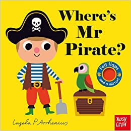 Feltflaps Where'S Mr Pirate