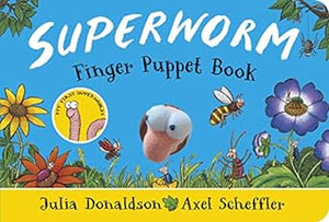 Superworm Finger Puppet Bk