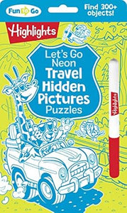 Let'S Go Neon Travel Hidden Pict Puzzles