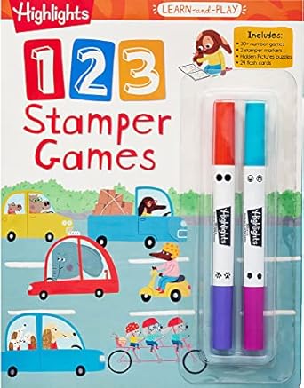 Learn & Play 123 Stamper Games