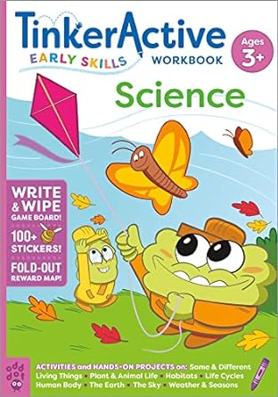 Tinkeractive Early Skills Science Workbk 3+