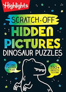 Scratch-Off Hidden Pictures Dino Puzzles