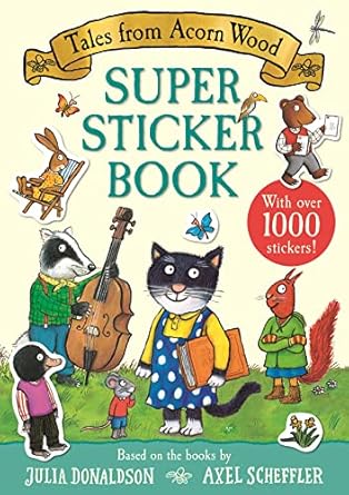 Tales From Acorn Wood Super Sticker Bk