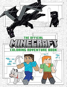 Official Minecraft Coloring Bk /T