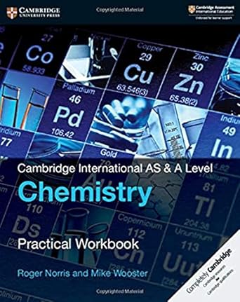 As & A Level Chemistry Practical Workbook