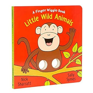 Little Wild Animals: Finger Wiggle Bk