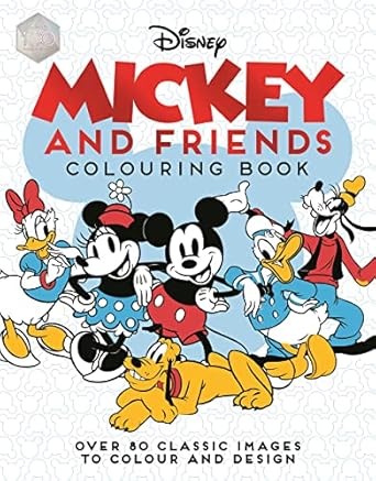 Disney Mickey & Friends Colouring Bk
