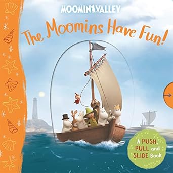 Moomins Have Fun Push Pull Slide