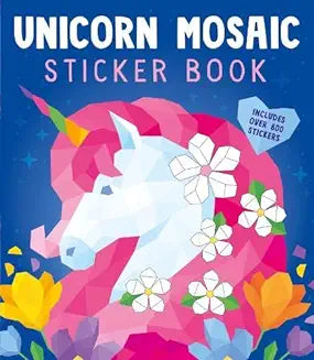 Unicorn Mosaic Sticker Bk