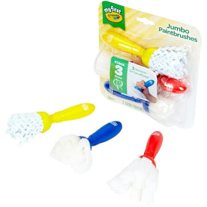 Young Kids Jumbo Paintbrush 3Ct