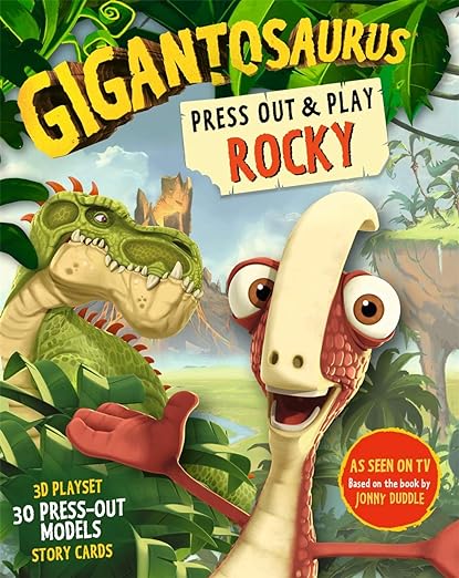 Gigantosaurus: Press Out Play Rocky