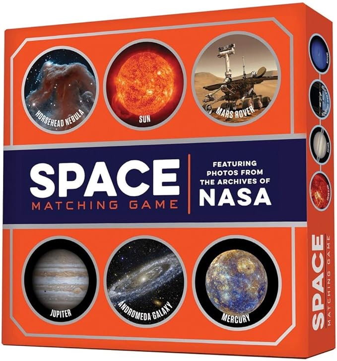 Space Matching Game: Featuring Photos from The Archives of NASA (only set)