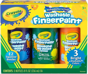 Fingerpaint Wash 8Oz 3Ct Secondar