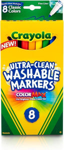 Marker Uc Washable Fine 8Ct