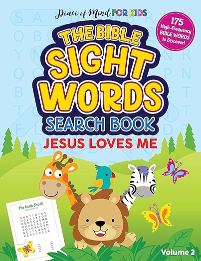 Bible Sight Words Search: Jesus Loves Me