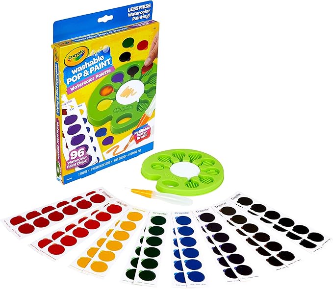 Watercolor Washable Kit 96Ct
