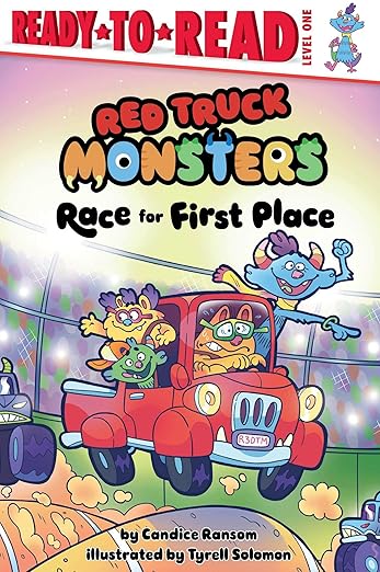 Rtrs Lvl1 Red Truck Monsters: Race First Place
