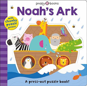 Puzzle and Play: Noah's Ark : A Press-Out Puzzle Book! (Puzzle & Play) (Board Book)