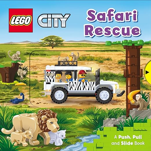 Lego On Safar Push Pull Slide