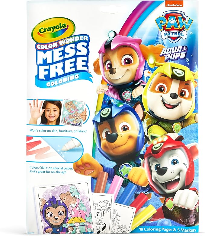 COLOR WONDER PAW PATROL
