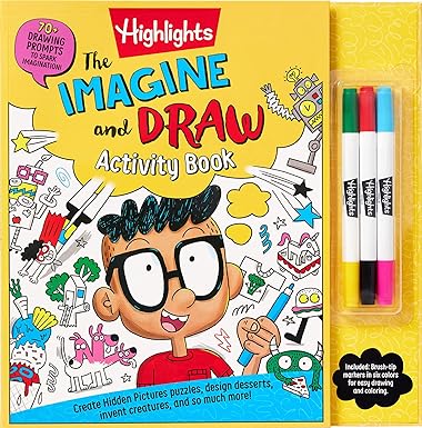 Imagine & Draw Act Bk